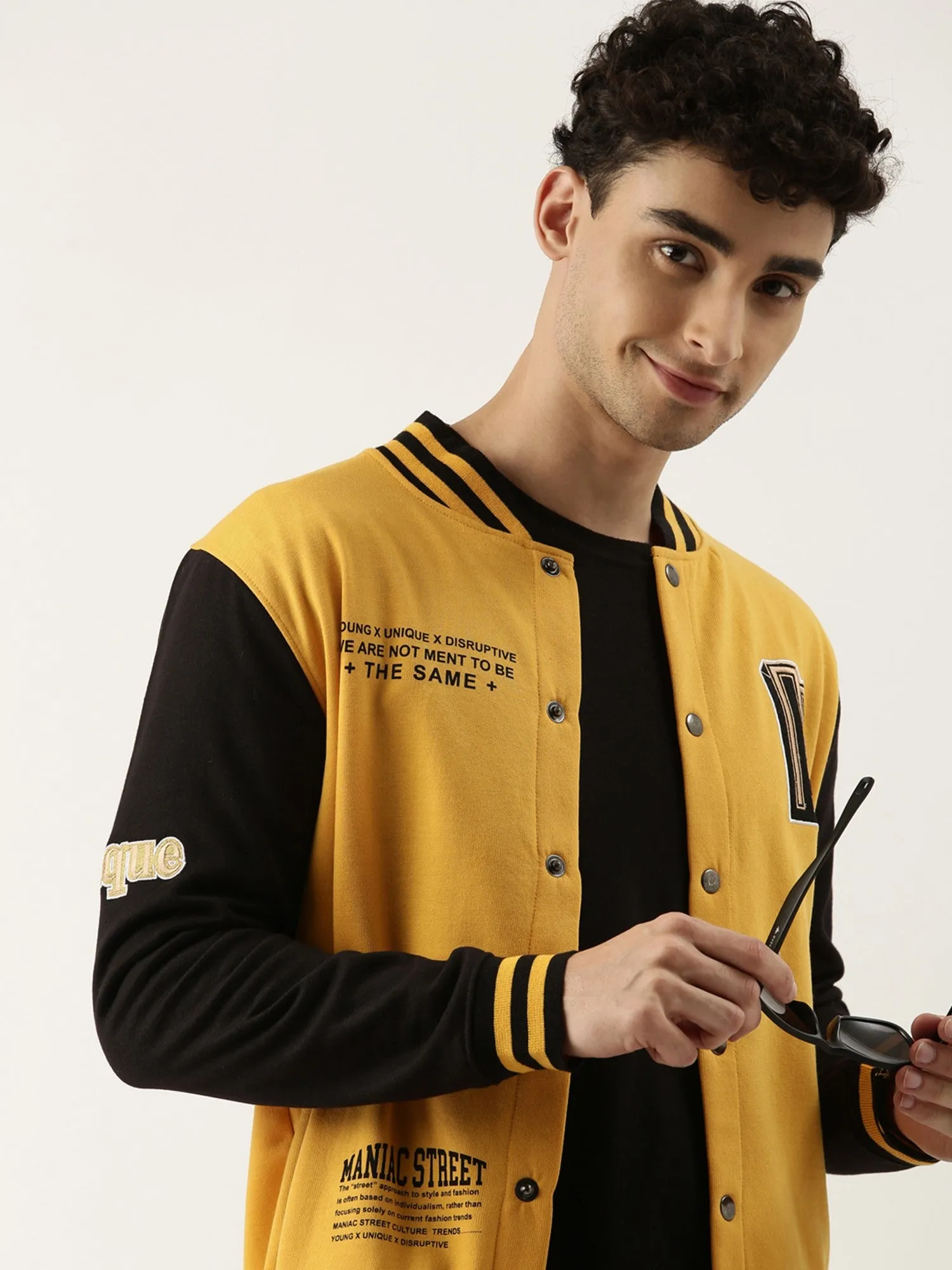 Maniac Street Black Yellow Jacket