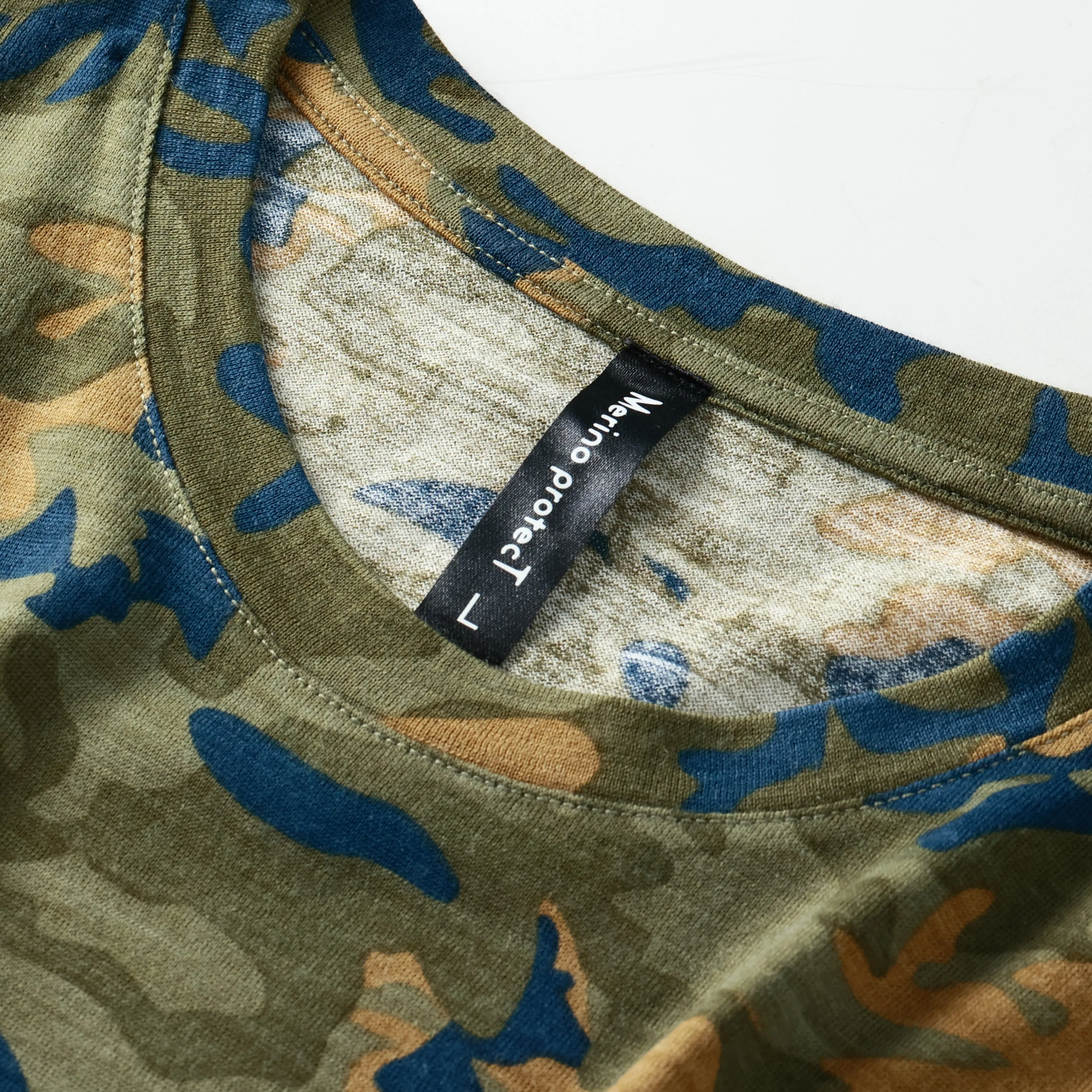 Men's Merino 170g Classic Short Sleeve T-Shirt Camo