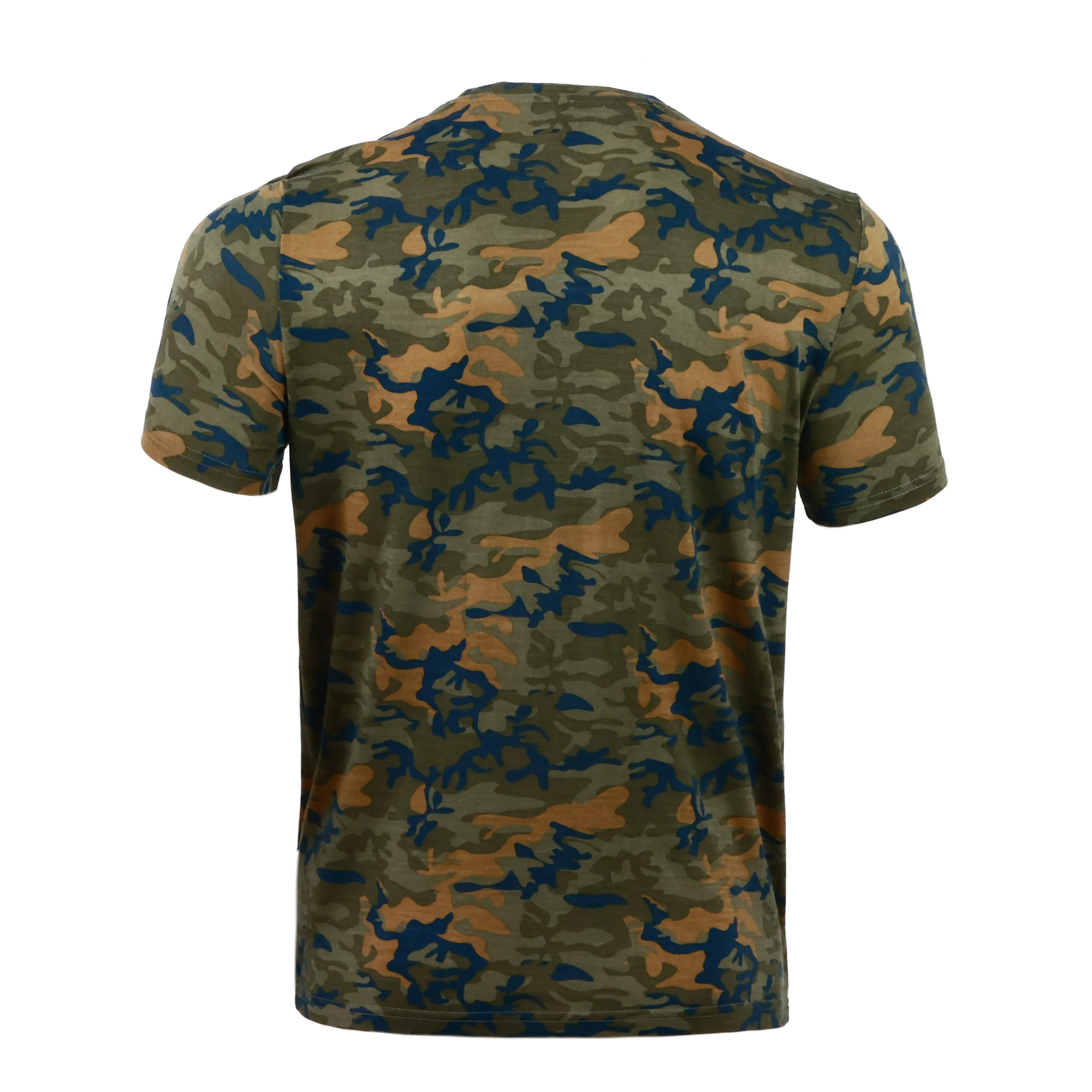 Men's Merino 170g Classic Short Sleeve T-Shirt Camo