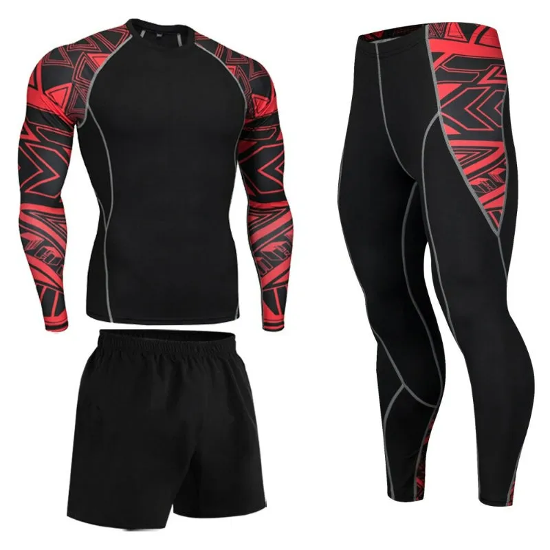 Men's Thermal Compression Underwear Set For Winter