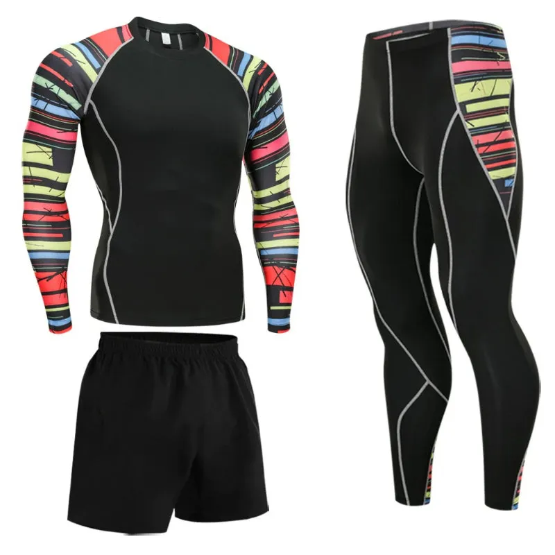 Men's Thermal Compression Underwear Set For Winter