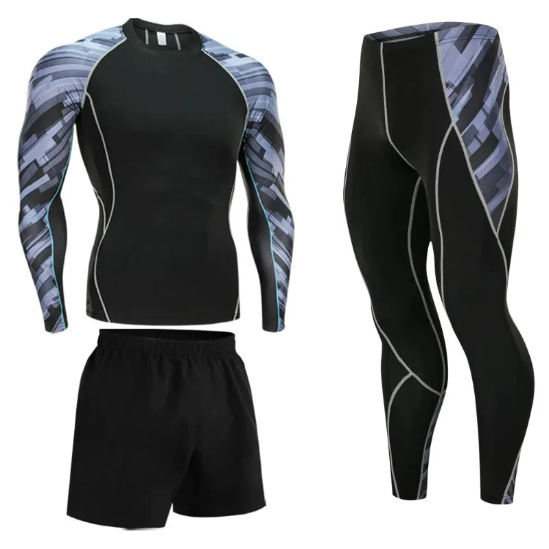 Men's Thermal Compression Underwear Set For Winter