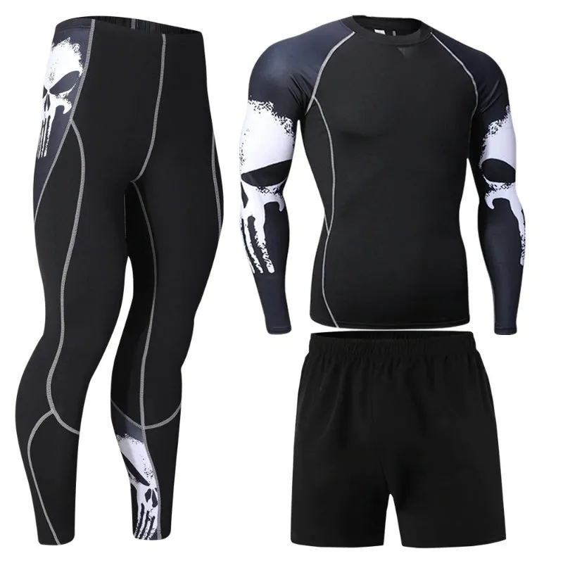 Men's Thermal Compression Underwear Set For Winter