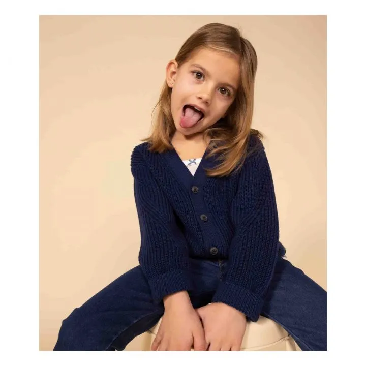 Navy Cardigan