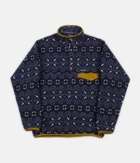 Patagonia Synchilla Snap-T Pullover Jacket - Tundra Cluster: New Navy