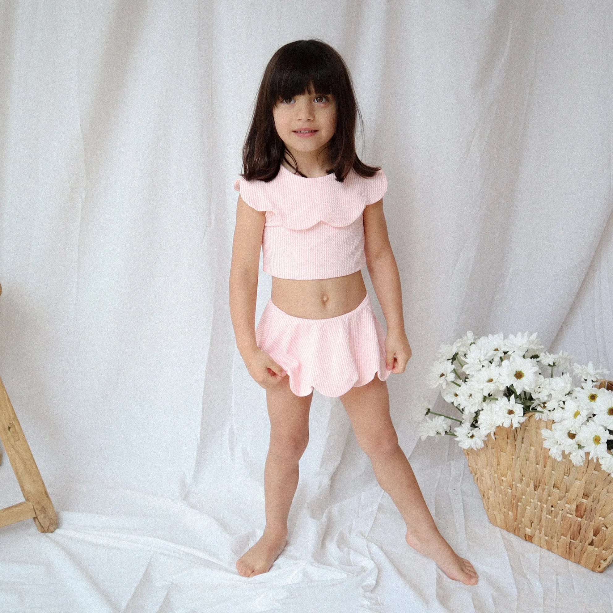 Petal Bikini Skirt · Candy