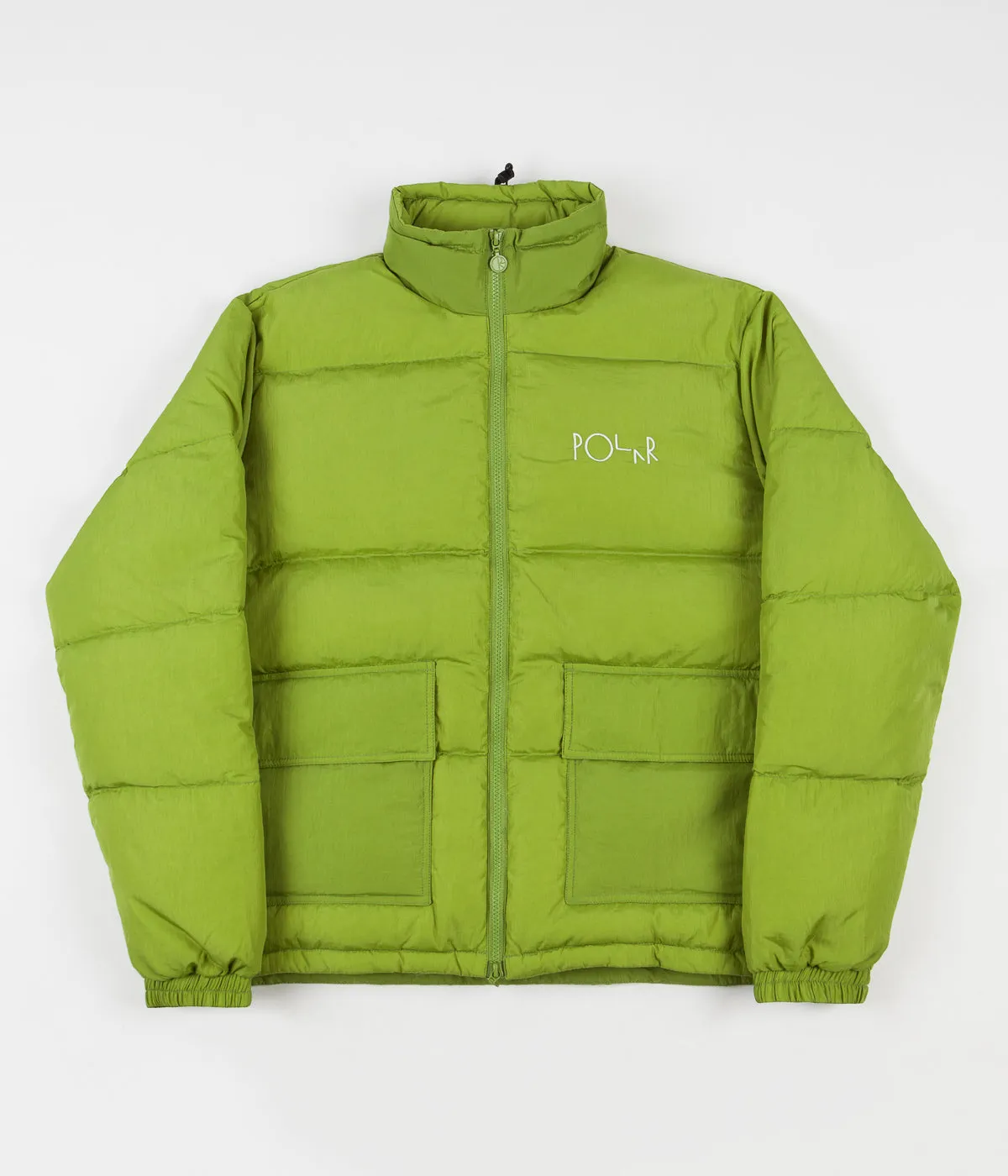 Polar Pocket Puffer Jacket - Parrot Green