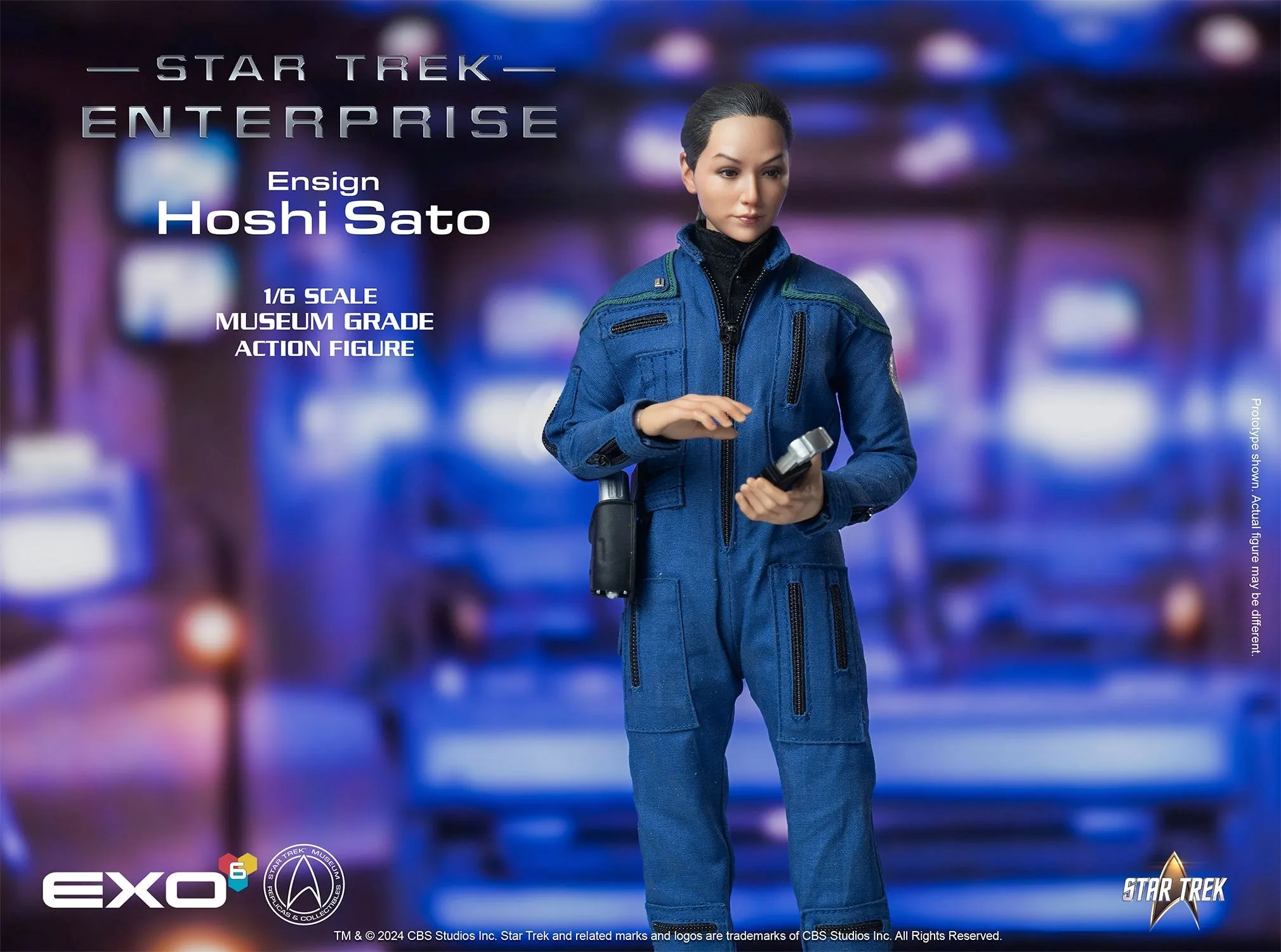 PRE-ORDER: Exo-6 Star Trek: Enterprise Ensign Hoshi Sato 1/6 Scale Figure