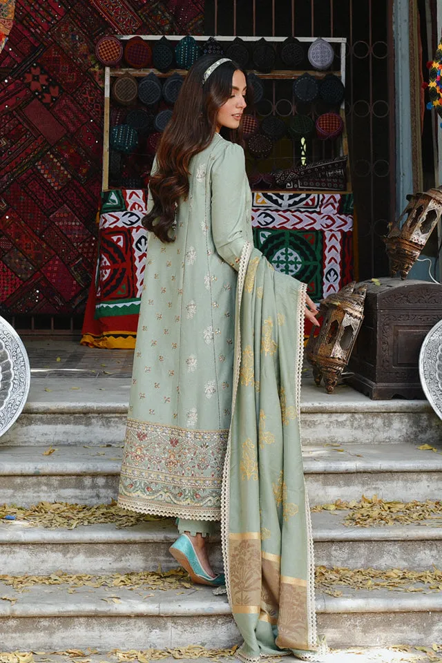 Qalamkar Sayonee Luxury Winter Collection (with Shawl) – K-06  FARIHA