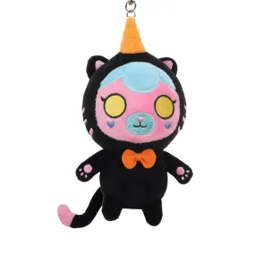 RAINBOW TEDDY KITTY KEYCHAIN
