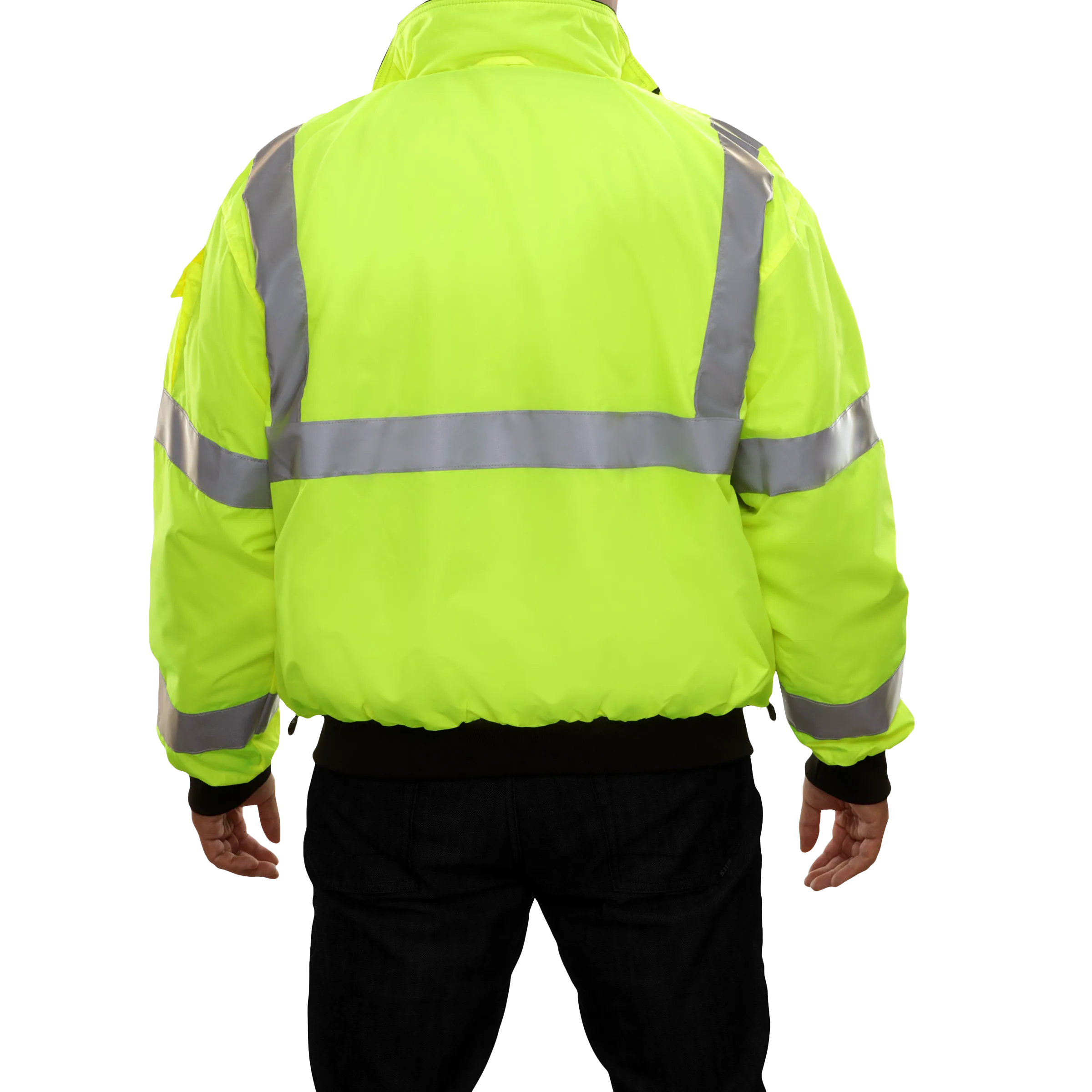 Safety Jacket Hi Vis Jacket 3-Season Water Resistant
