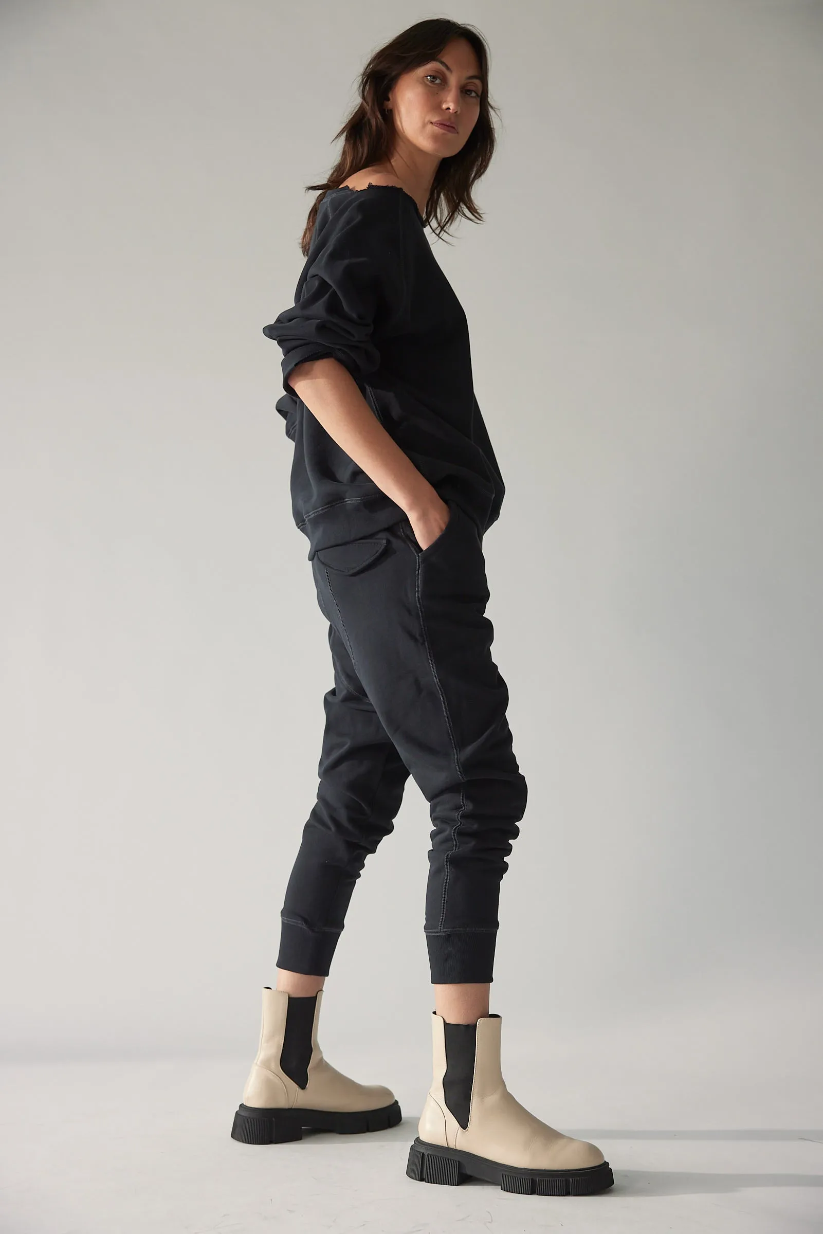 Shen Luxe French Navy Sweater