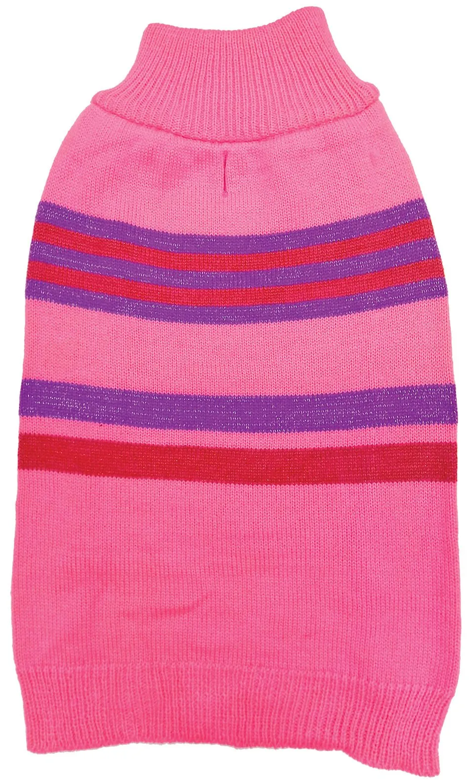 Shimmer Stripes Dog Sweater