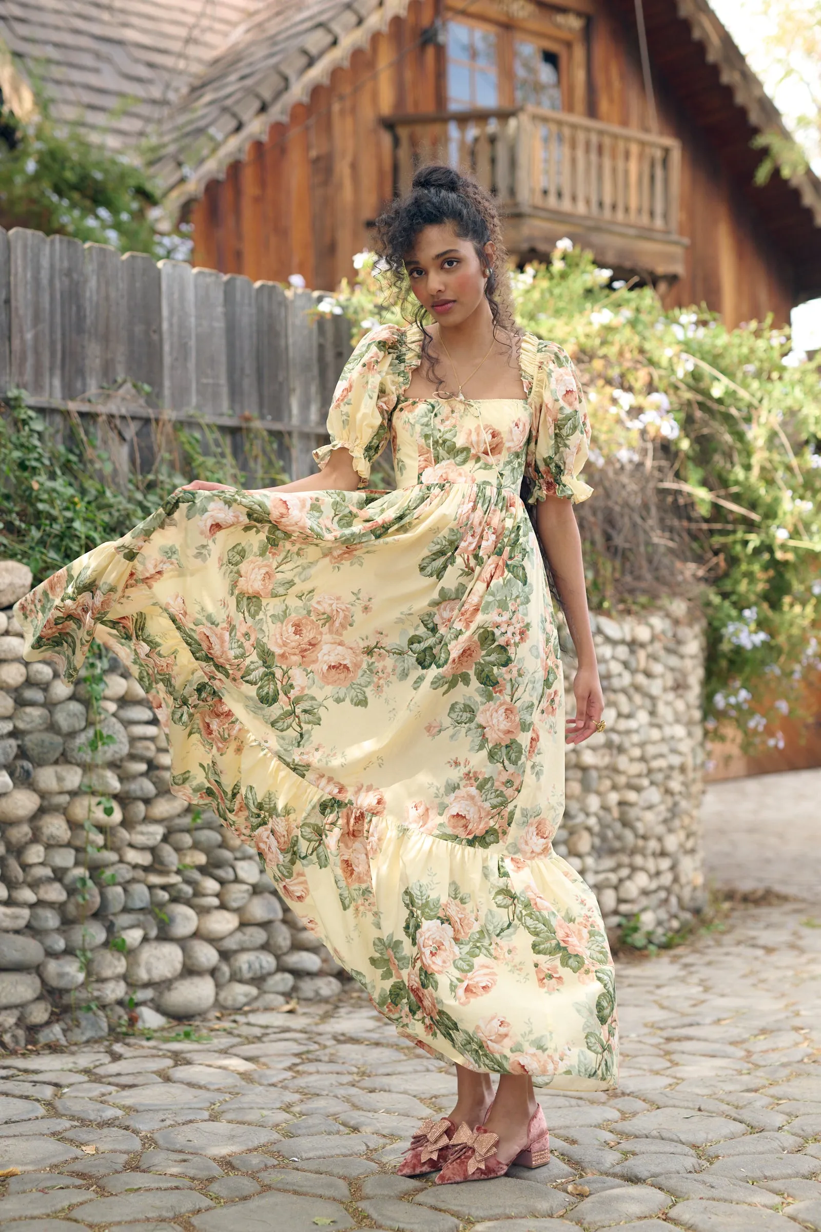 The Butter Rose Terrace Gown