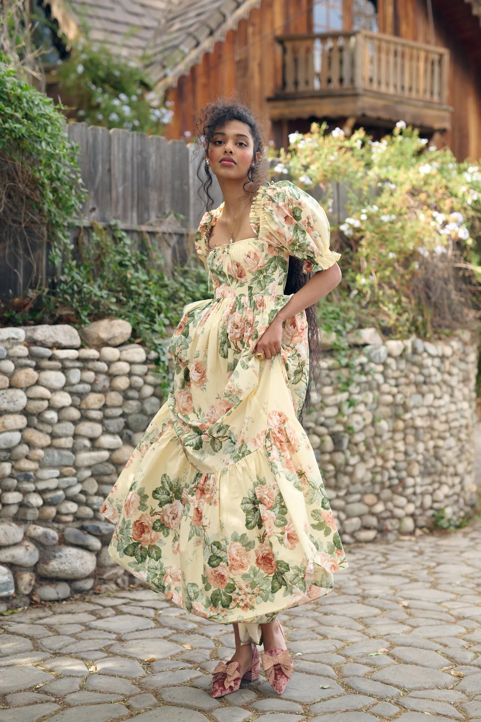 The Butter Rose Terrace Gown