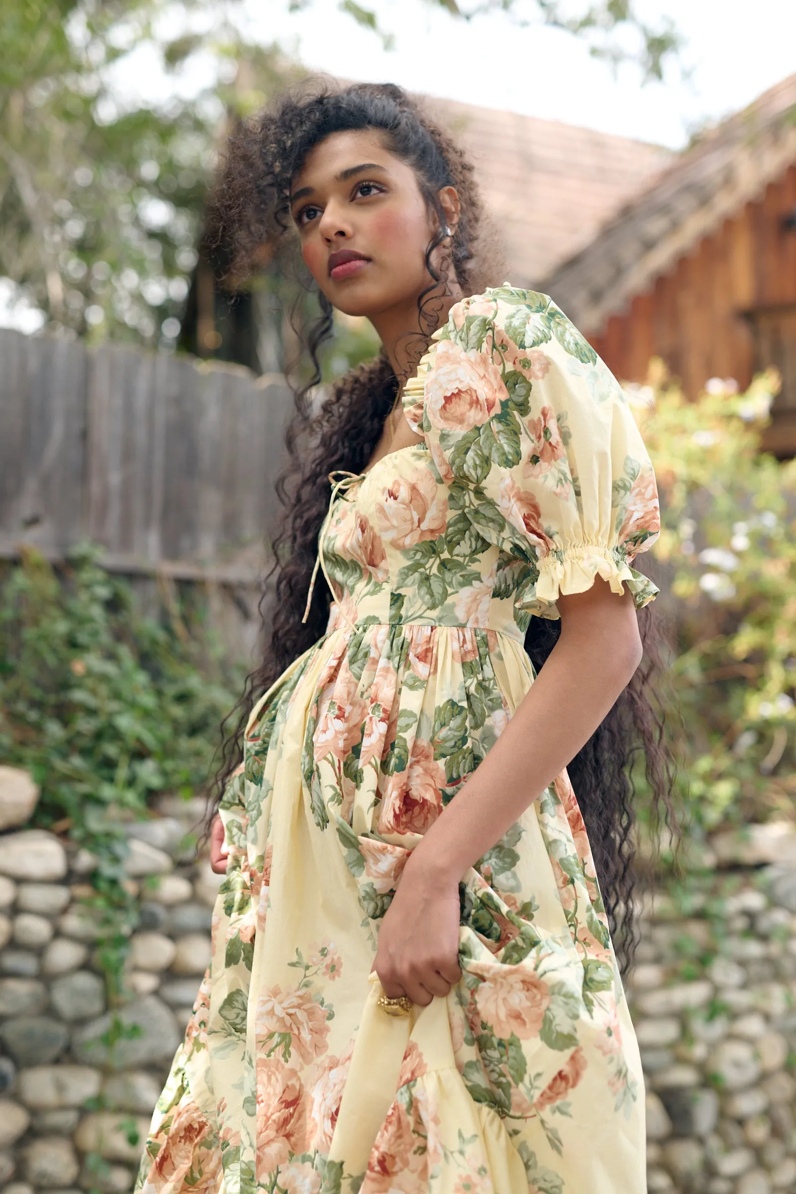 The Butter Rose Terrace Gown