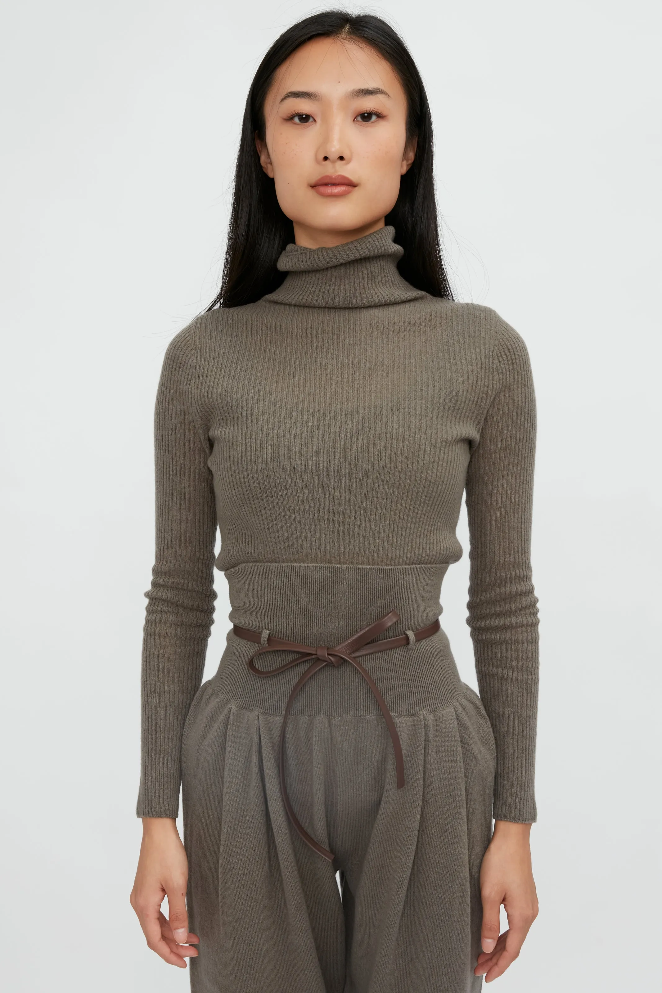 Turtleneck Sweater in Militare