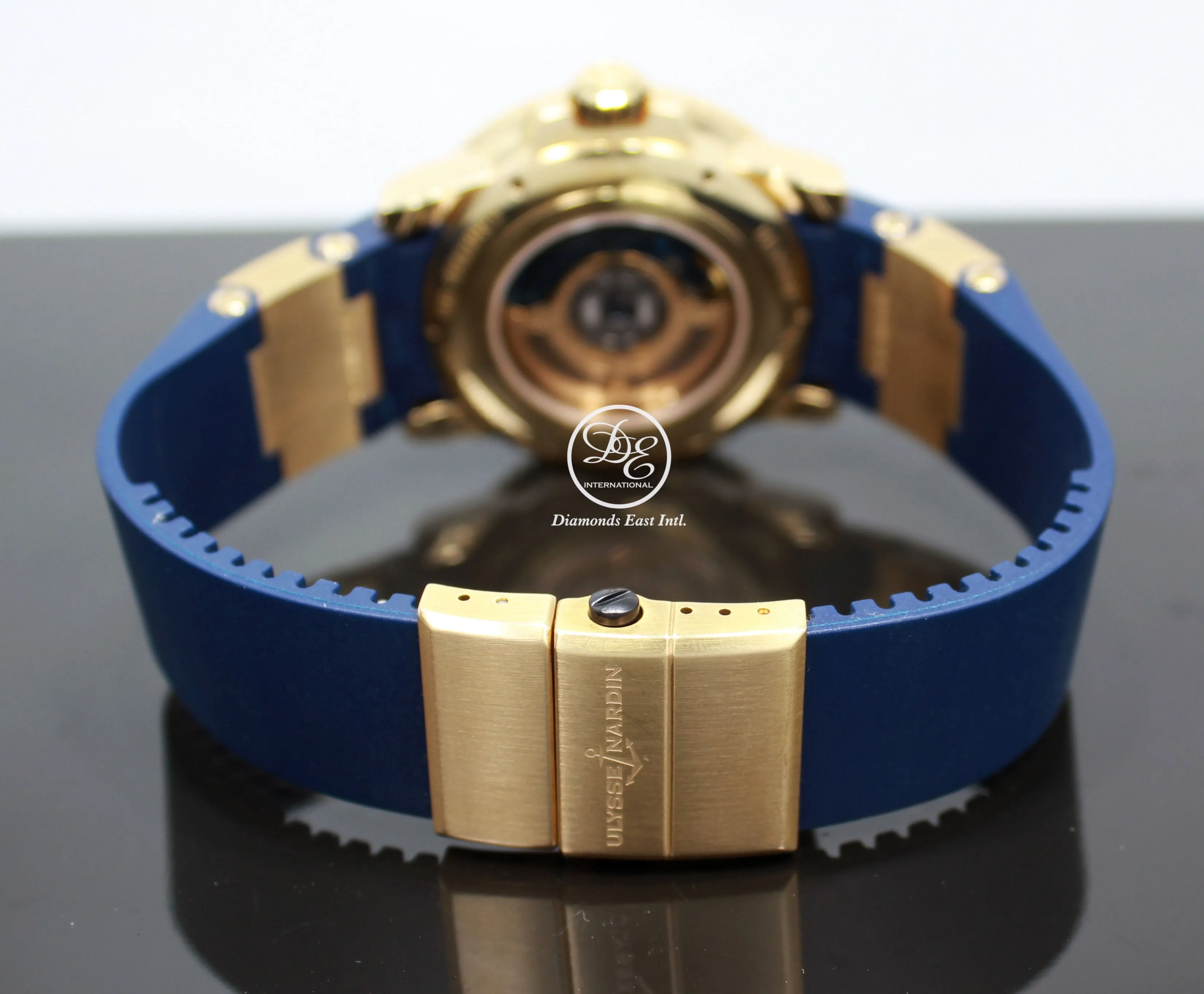 Ulysse Nardin Maxi Marine Blue Surf LIMITED EDITION 266-36LE 18k Rose Gold BOX/PAPER