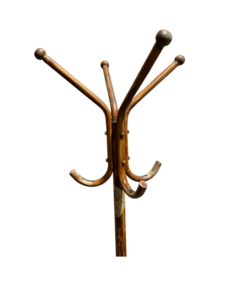 Vintage  Czech Metal Coat Rack  #4380
